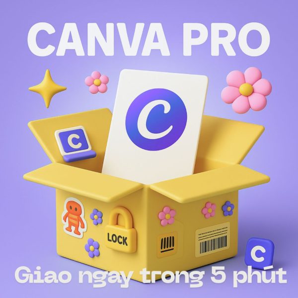 nâng cấp canva pro chính chủ giá rẻ