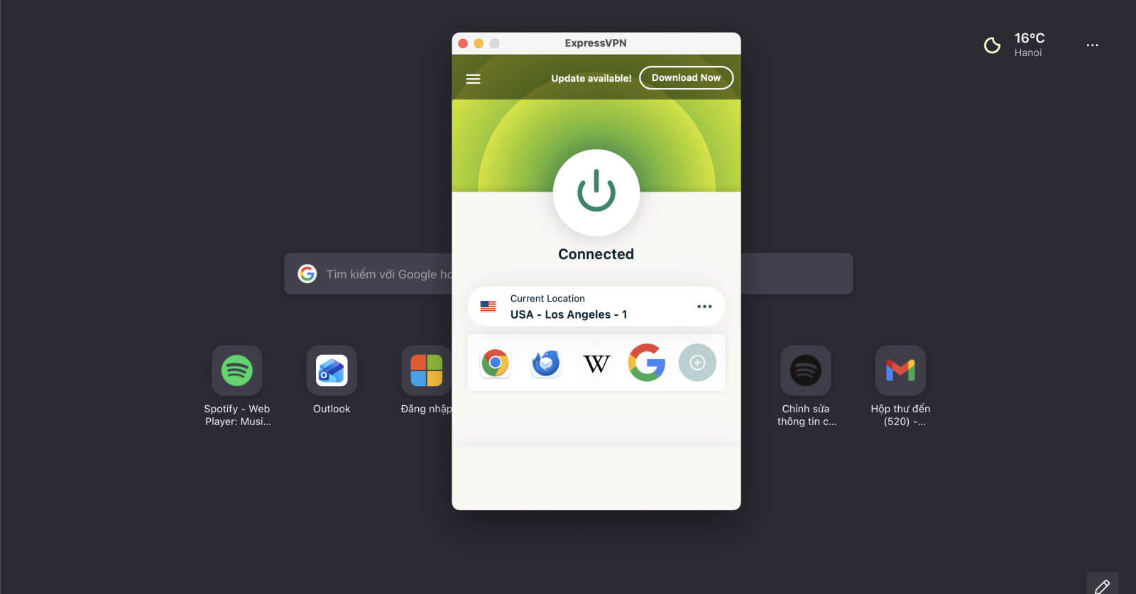 bật vpn để xem disney plus