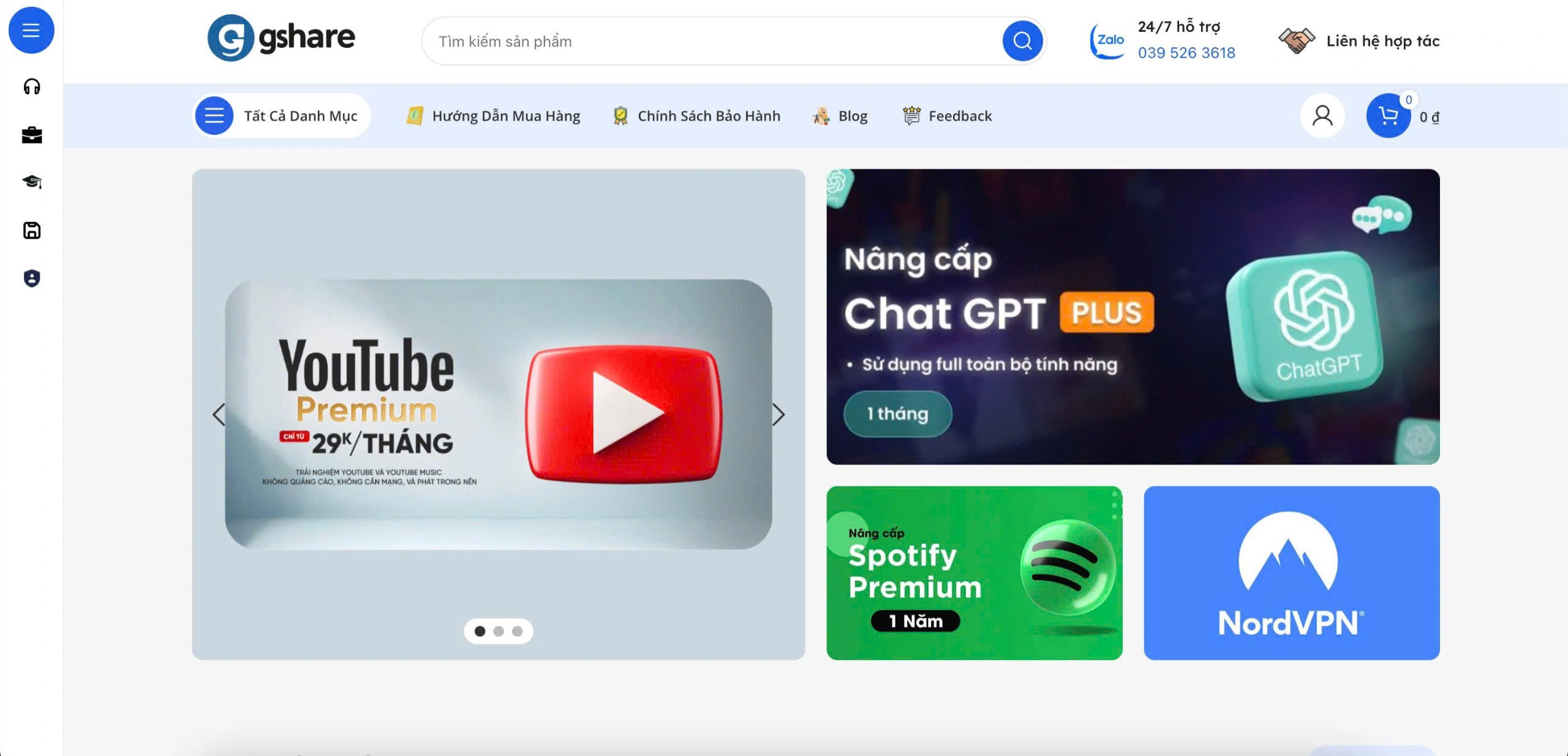 Gshare trang chủ