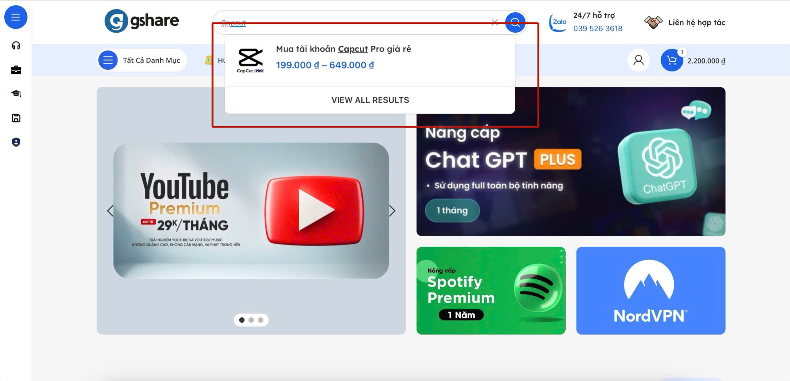 tìm mua tài khoản capcut