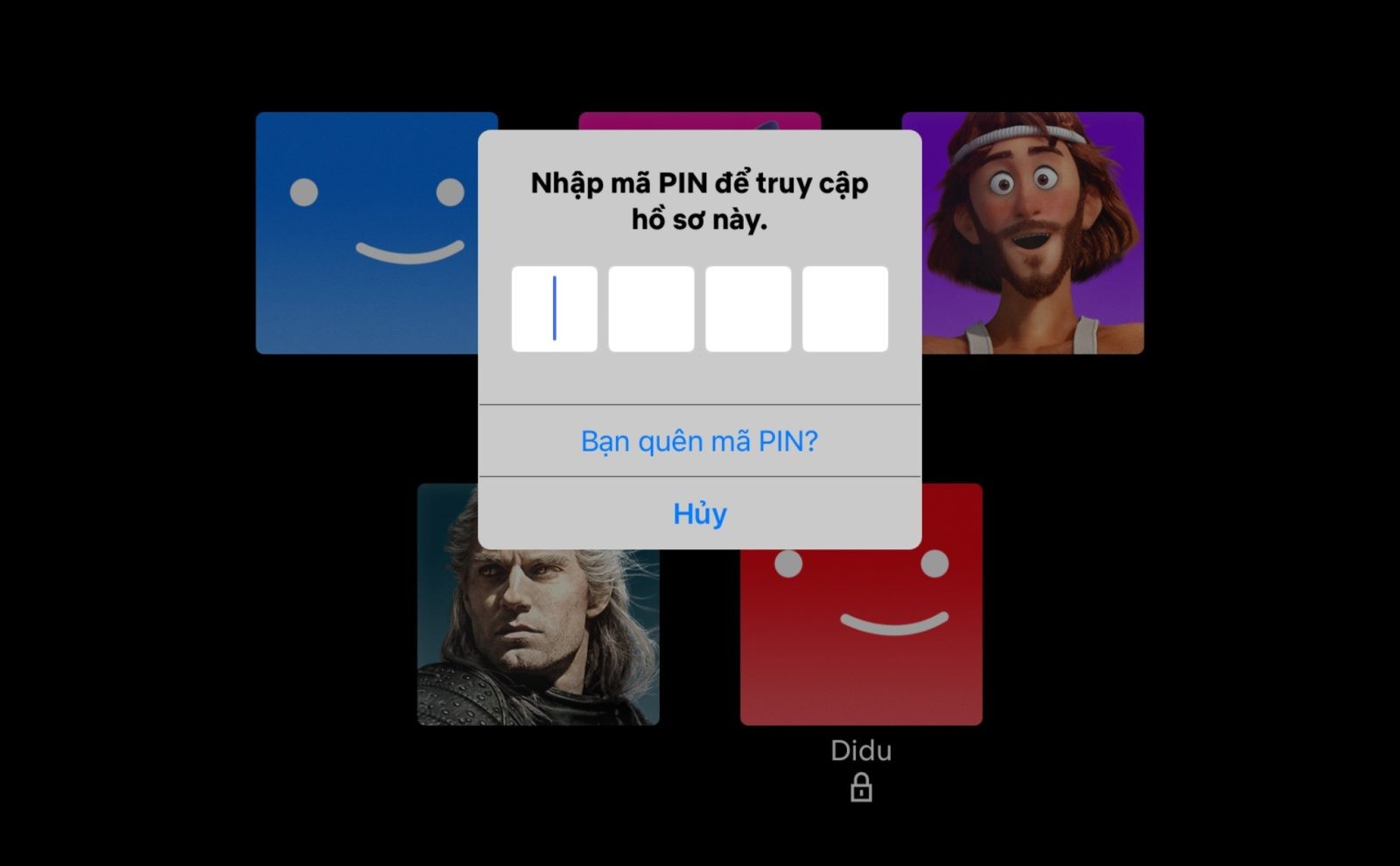Cài mã pin
