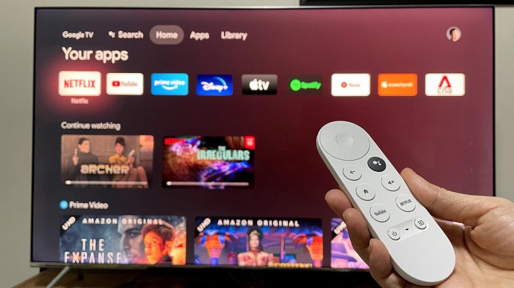 xem Netflix tren chromecast with Google tv 5 1024x573 1