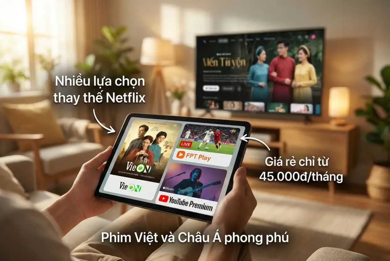 Khám Phá Các Nền Tảng Thay Thế Netflix Miễn Phí Hợp Pháp