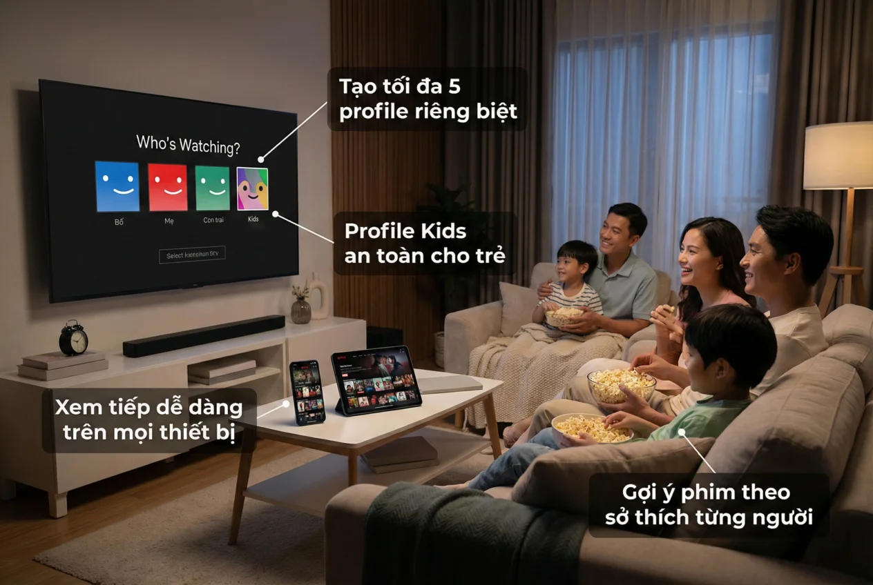 Mẹo Tối Ưu Hóa Trải Nghiệm Netflix Sau Khi Đăng Ký