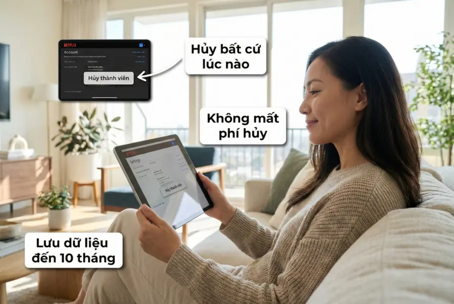gia netflix 8 Tôi Có Thể Hủy Netflix Bất Cứ Lúc Nào Không?