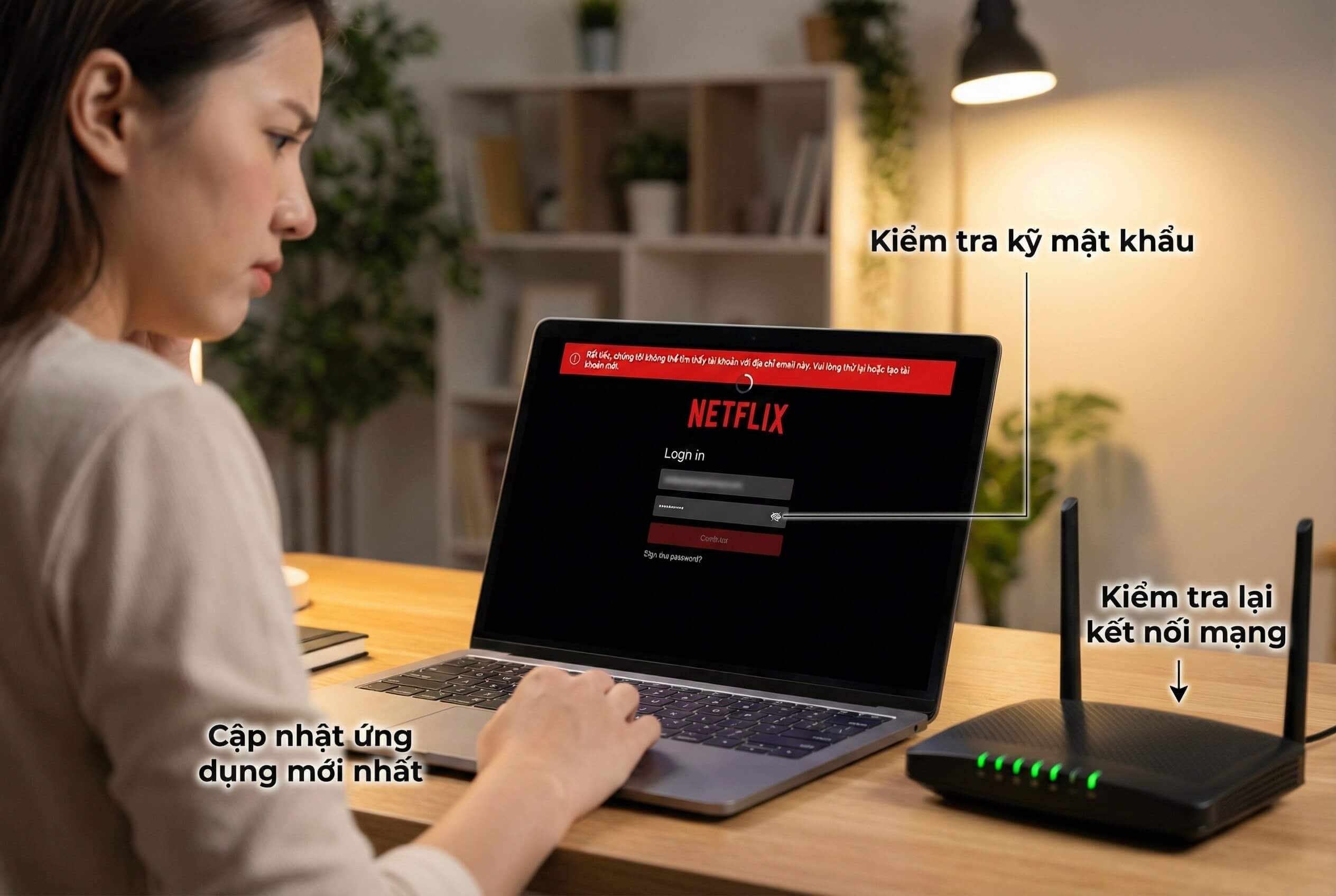 Lỗi Đăng Nhập Netflix Phổ Biến Nhất