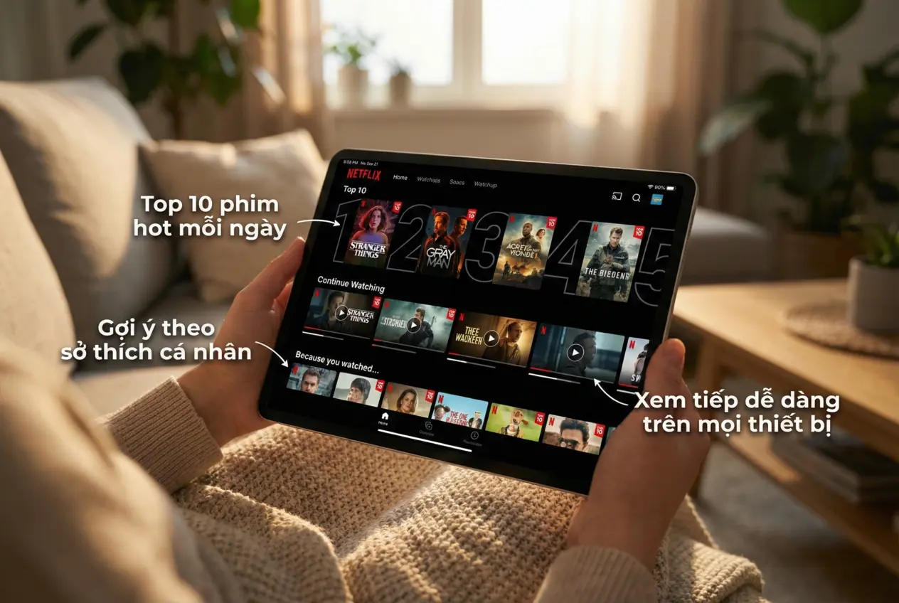 Hướng Dẫn Sử Dụng Netflix Hiệu Quả
